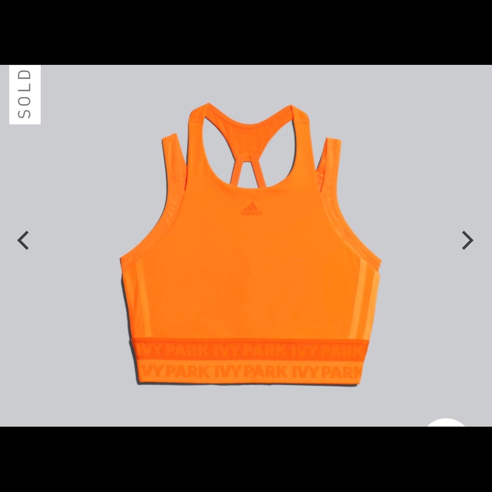 Ivy Park x Adidas Halter Sports Bra Sz S